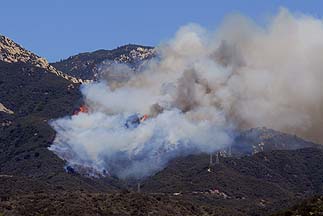 Jesusita Fire, May 5, 2009